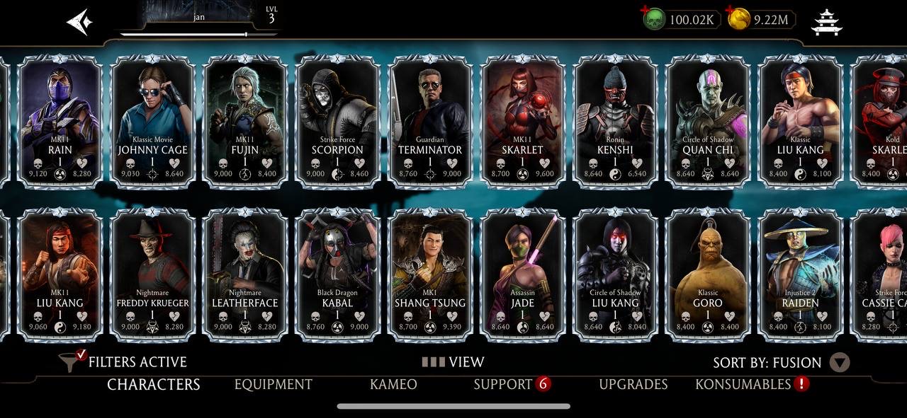 FULLY MAXED ACCOUNT (100,000 Dragon Krystal’s, 68 Diamonds Maxed, 60 Epic Maxed, All Rares Maxed, All Ascension Maxed)