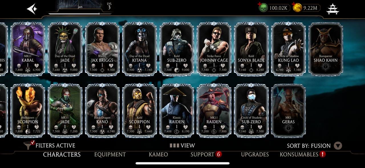 FULLY MAXED ACCOUNT (100,000 Dragon Krystal’s, 68 Diamonds Maxed, 60 Epic Maxed, All Rares Maxed, All Ascension Maxed)